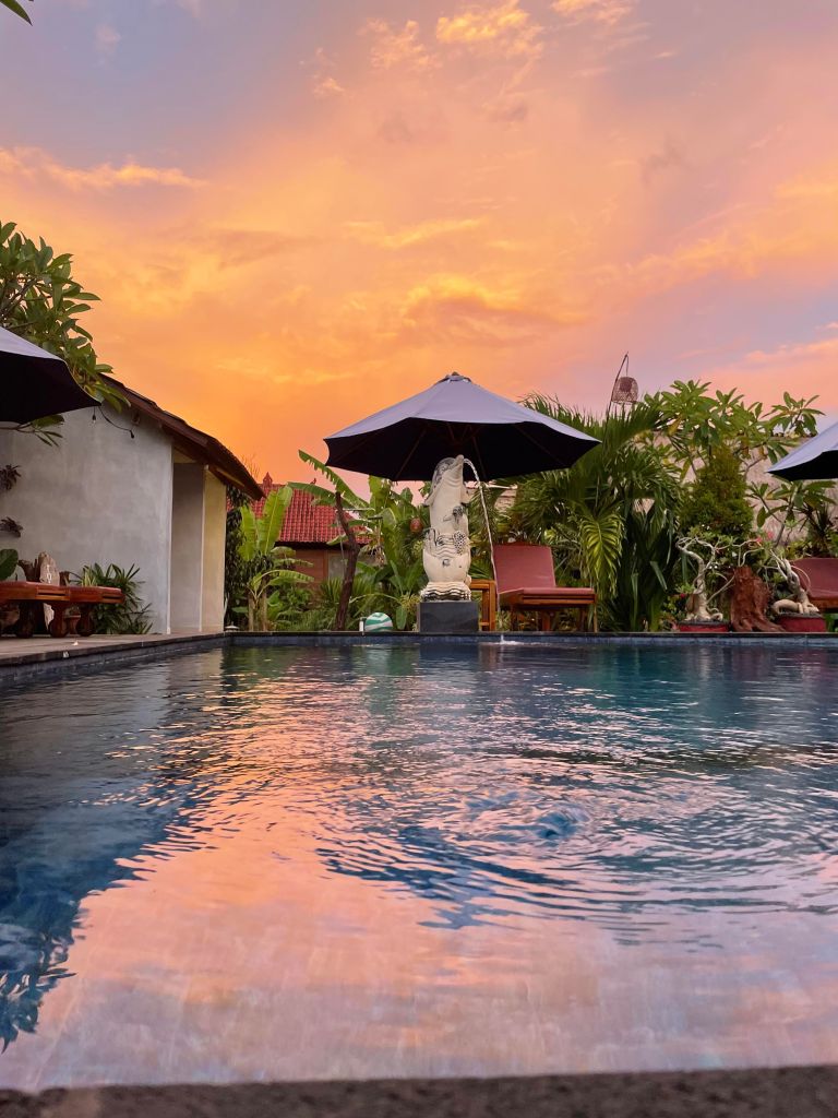 Piscine à Nusa Lembogan